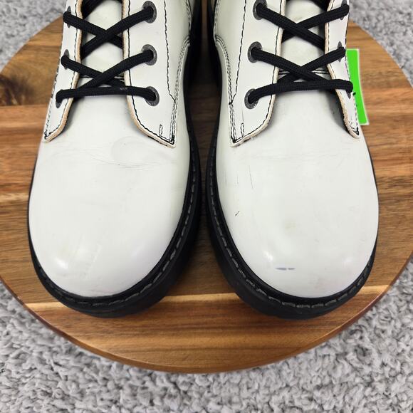 Skechers Urbs Forever Cool Patent Leather Zip Chunky Y2K Platform Boots Womens 8 - Picture 8 of 16